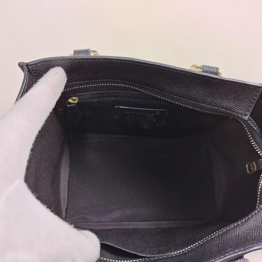 ✨極美品✨ COACH ショルダーバッグ レザーブラックF11925 2way