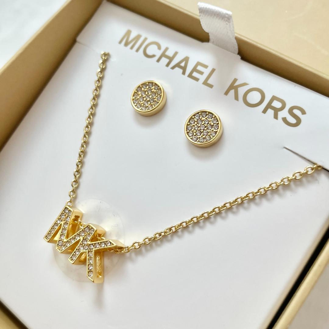 マイケルコース ピアス ネックレス ペンダント アクセサリー セット MK