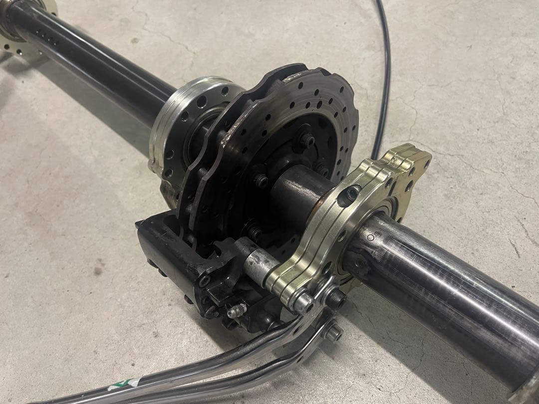 レーシングカート　エナジー(energy)リアアクスルアッセンブリー