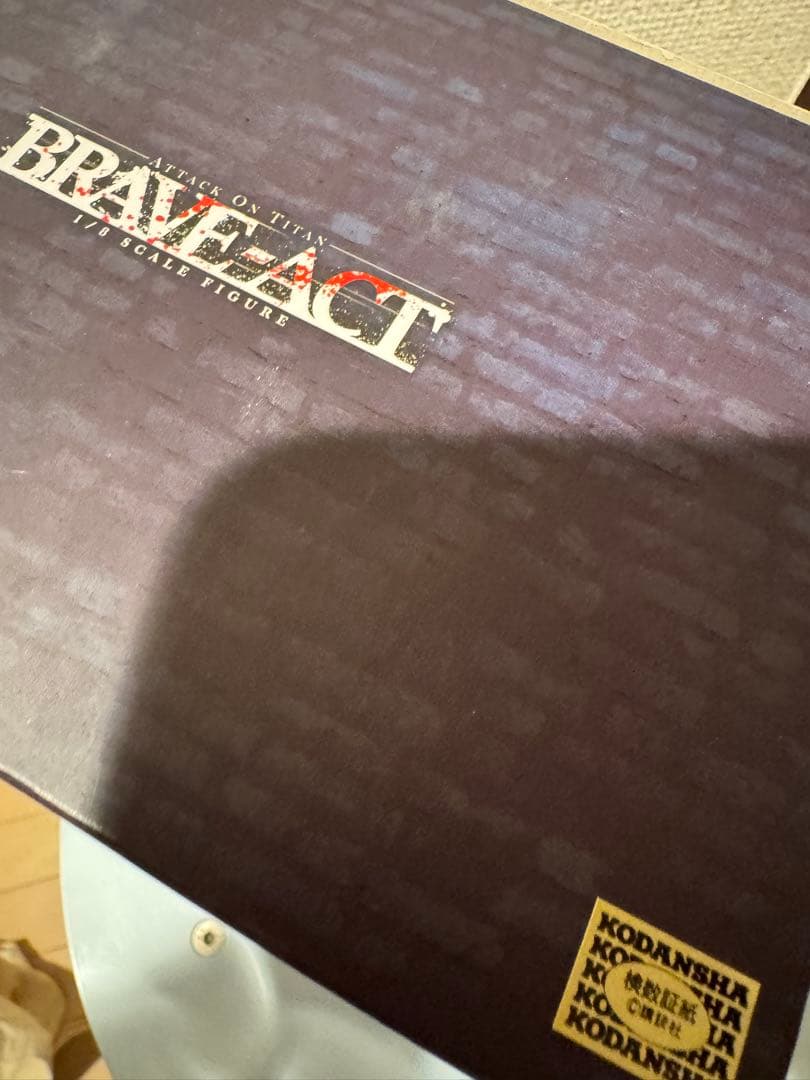 進撃の巨人　1/8 リヴァイ　（お掃除版）BRAVE-ACT 千値練　フィギュア
