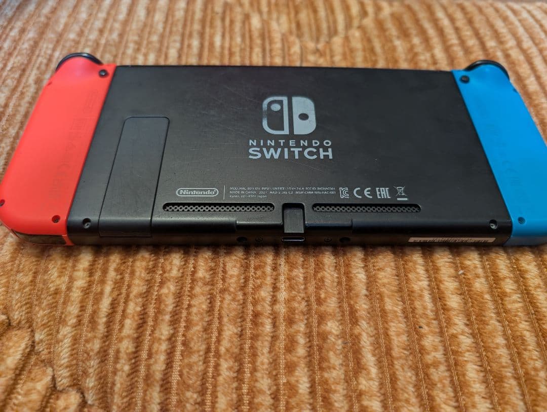 【箱付き】Nintendo Switch 本体 青/赤 スイッチ 任天堂