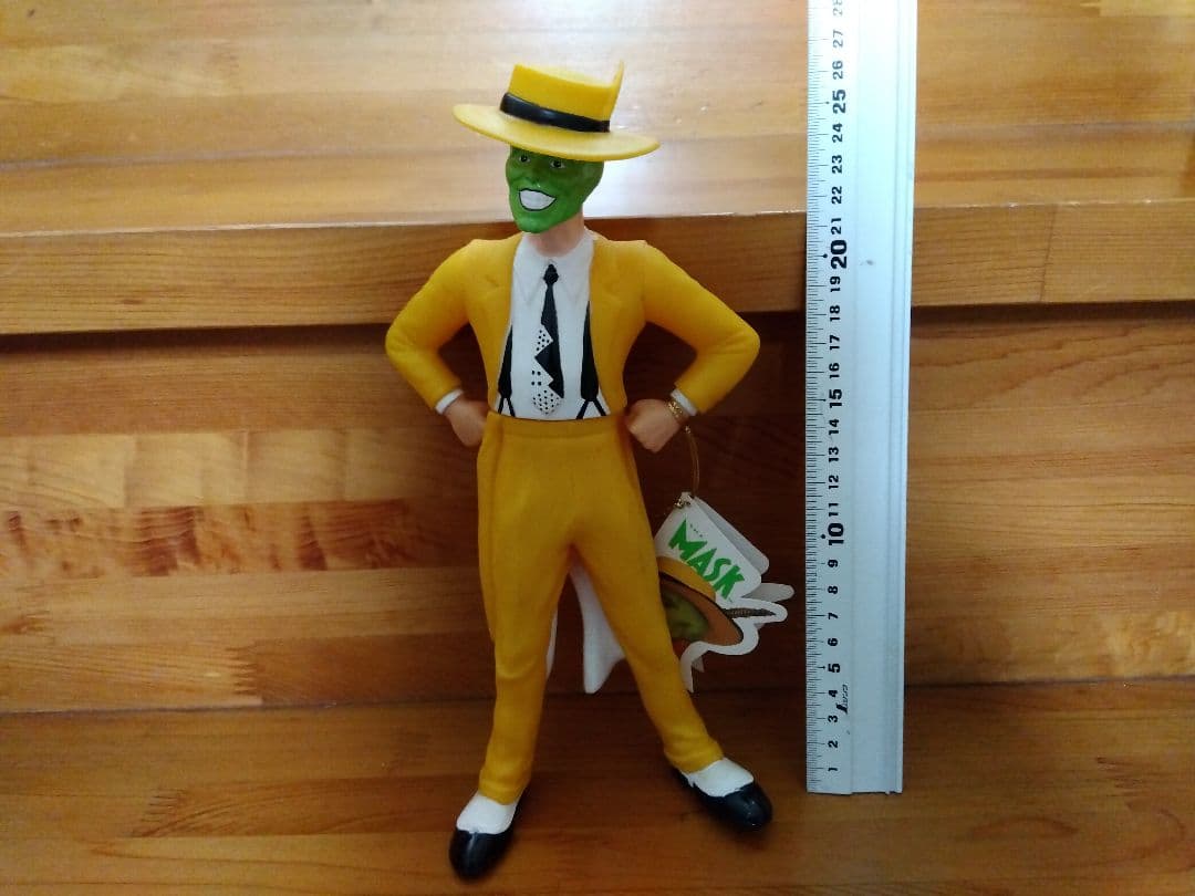 ○マスク The MASK ジムキャリー ソフビ フィギュア スタチュー 映画