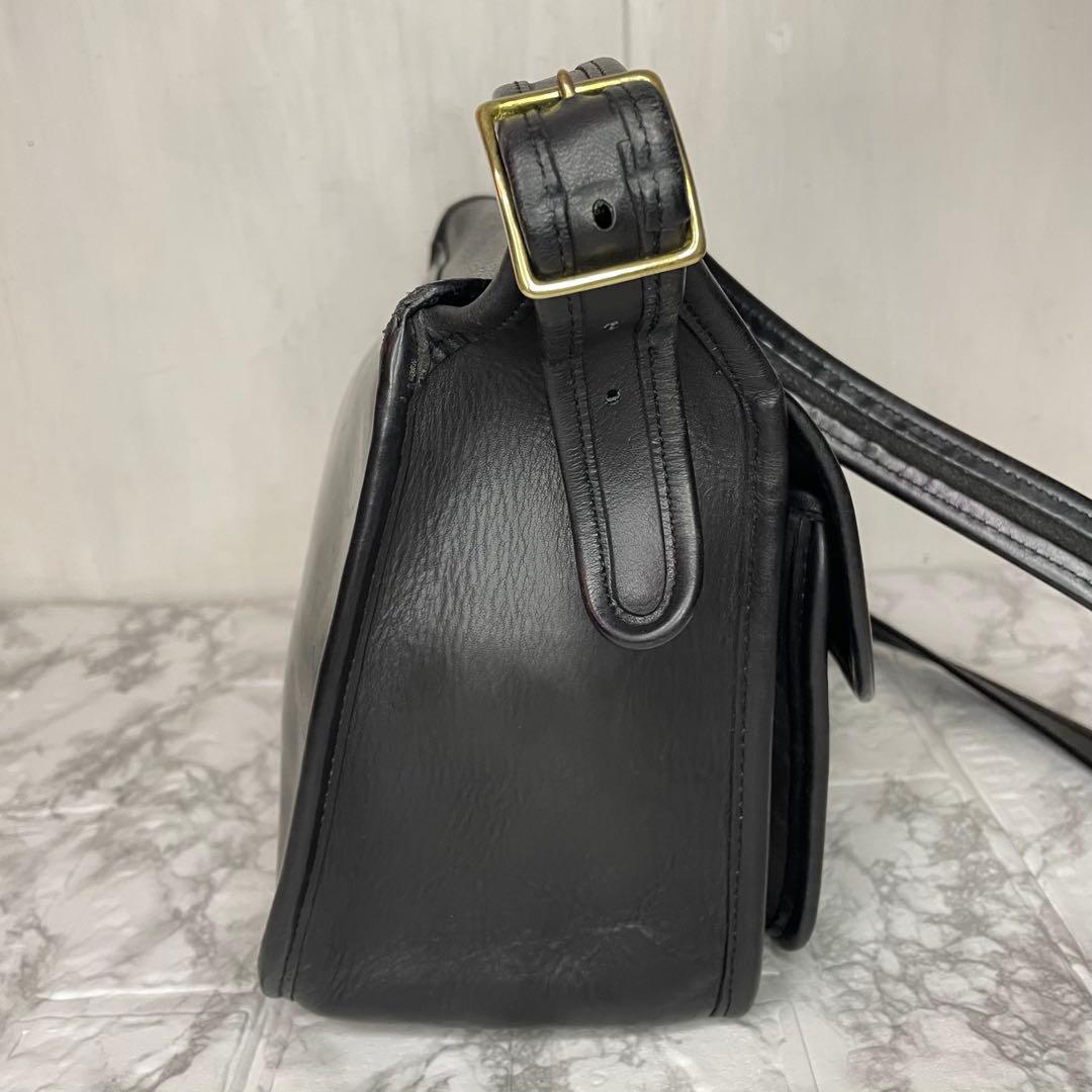 Vintage Coach オールドコーチ ショルダーバッグ USA ネイビー