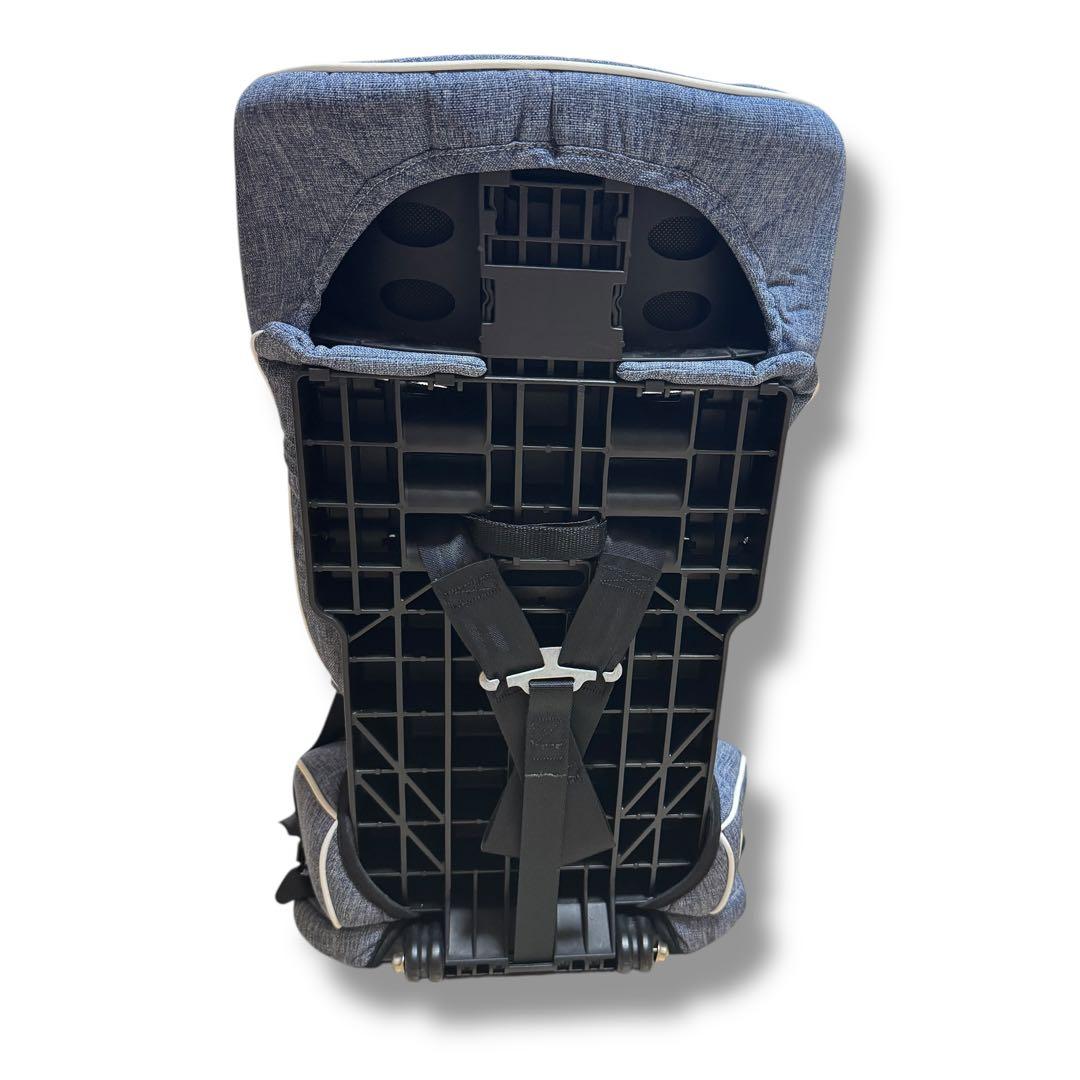 美品✨日本育児 トラベルベスト ECプラス デニム チャイルドシート