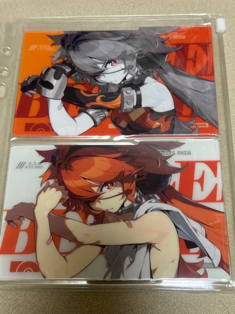 ゼンレスゾーンゼロアクリルボード影画シリーズ25種 ゼンレスゾーン