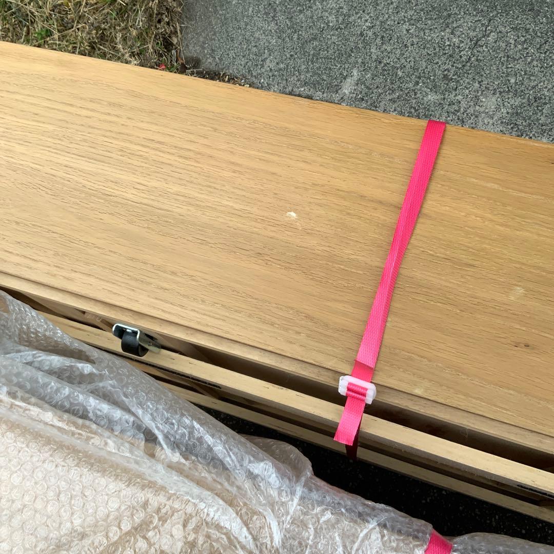 無印良品　収納ベッド　シングル　オーク材　廃盤商品