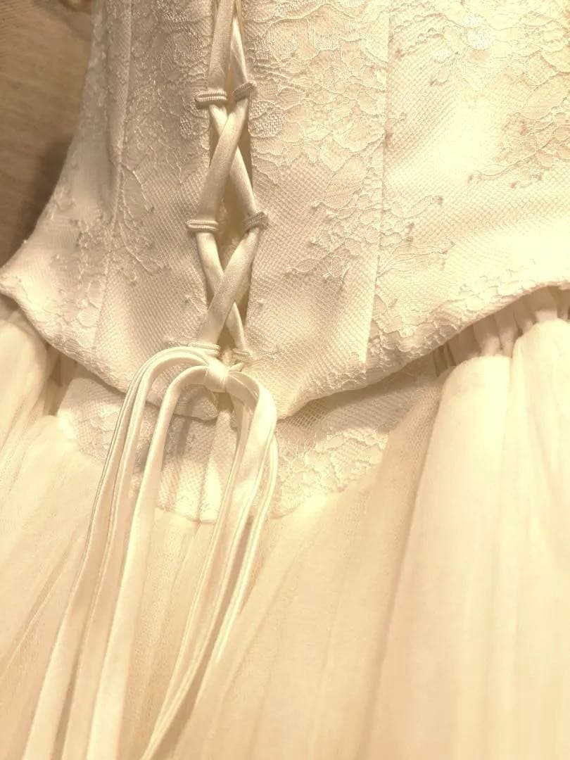 【お値下げ】　タカミブライダル　ウェディングドレス　ハートカット