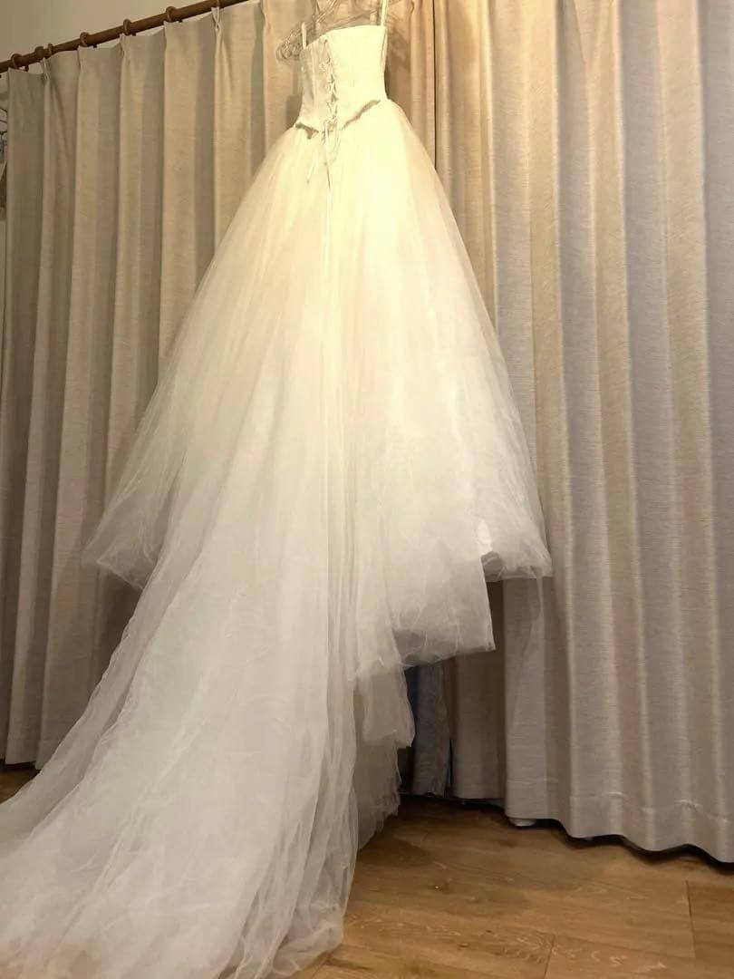 【お値下げ】　タカミブライダル　ウェディングドレス　ハートカット