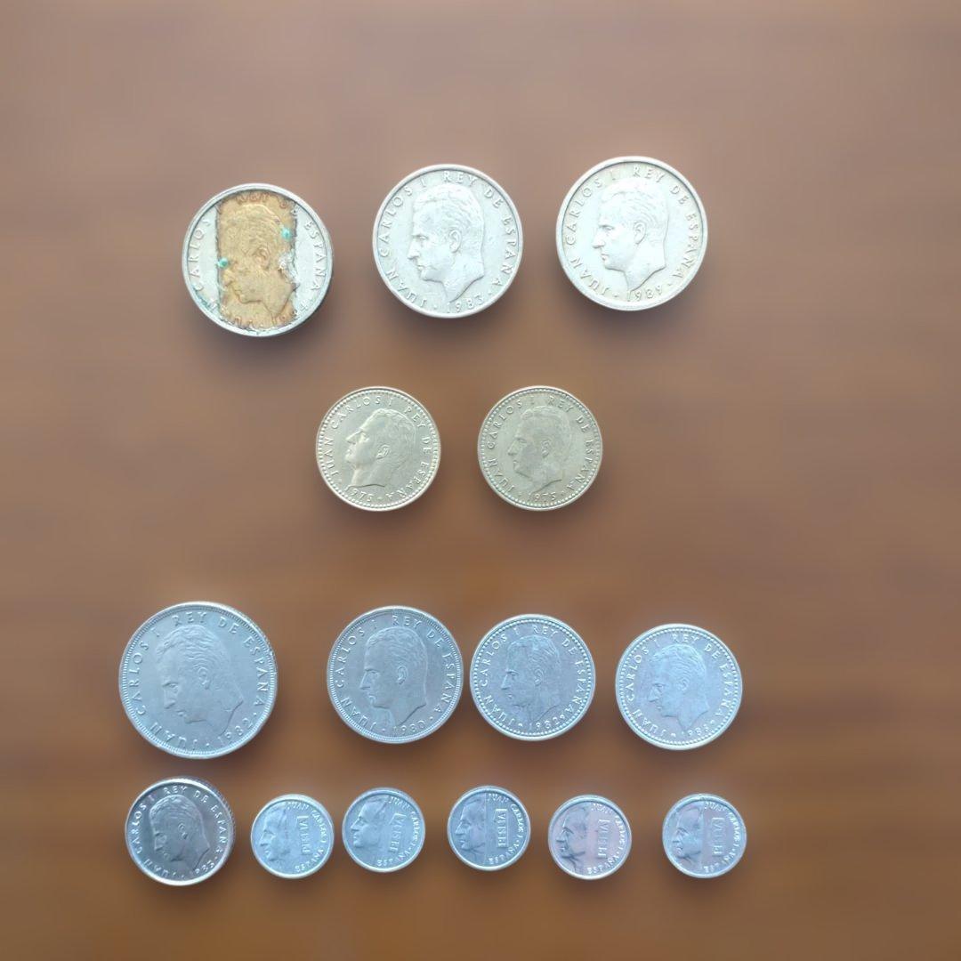 スペイン 旧貨幣 コレクション 15枚セット - メルカリ