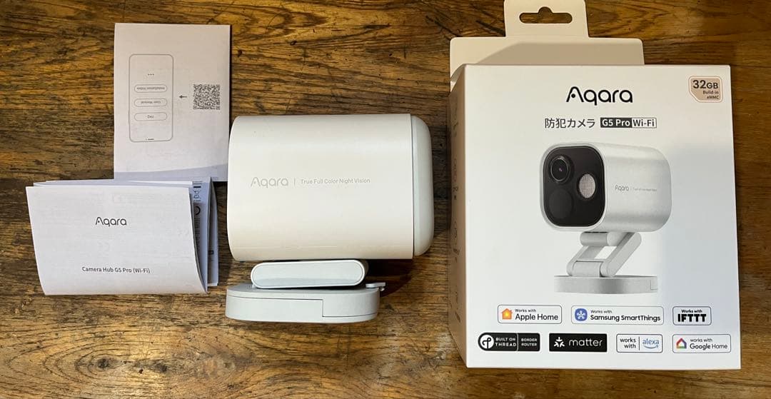Aqara G5 Pro Wi-Fi カメラ Aqara Camera Hub G5 Pro - Smart Security with True Color Night