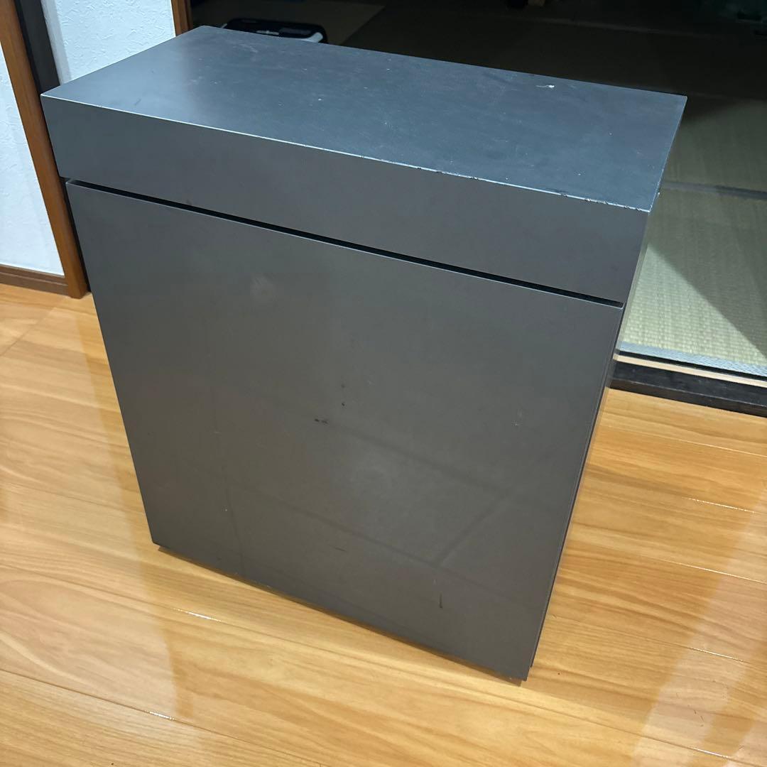 ADA ウッドキャビネット ガンメタシルバー 水槽台 - メルカリ