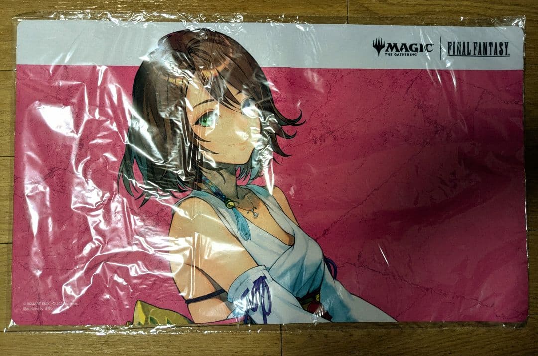 マジック：ザ・ギャザリング　FF ユウナ　プレイマット MTG×FF Magic: The Gathering ユウナ プレイマット MTG ユウナプレイ