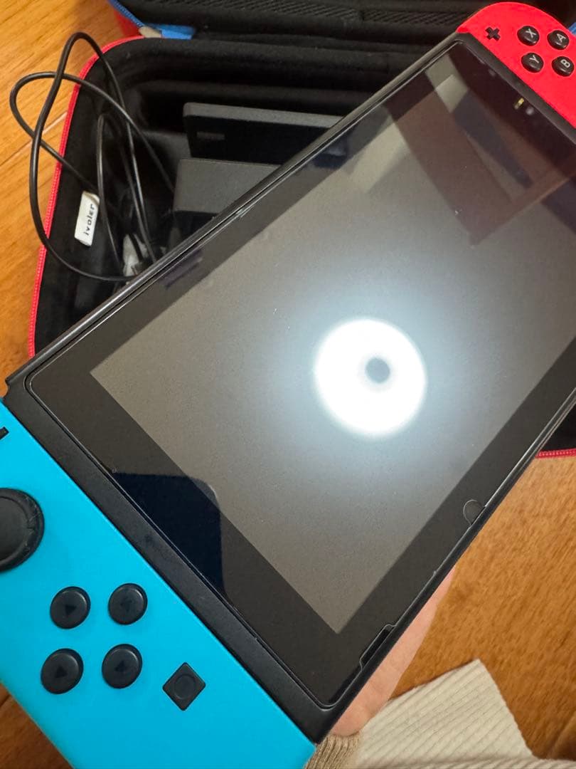 【美品】Nintendo Switch マリオデザイン ケース付き