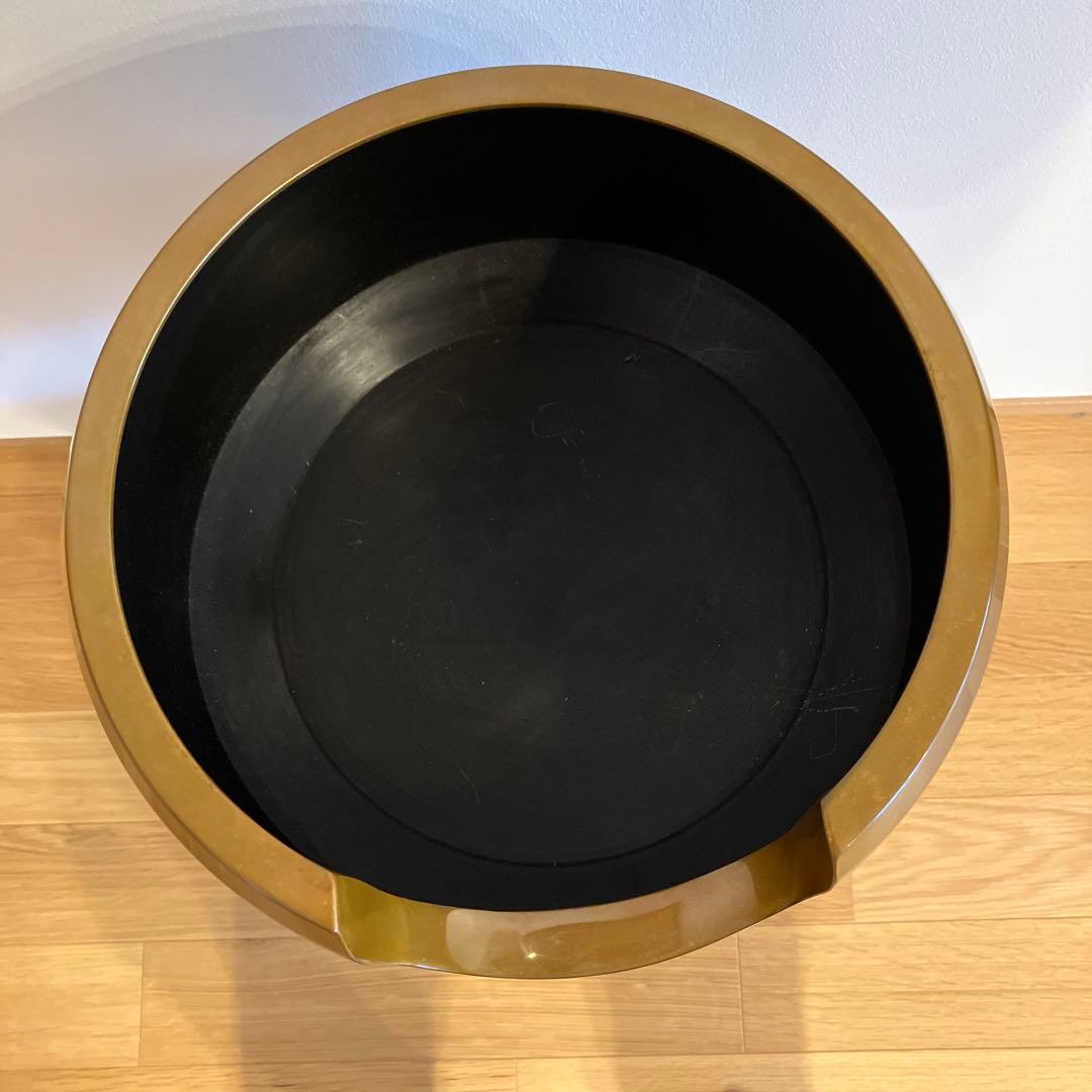 茶道具 風炉 形 ブラウン 五徳⭐︎最終値下げ 茶道具 風炉 円形