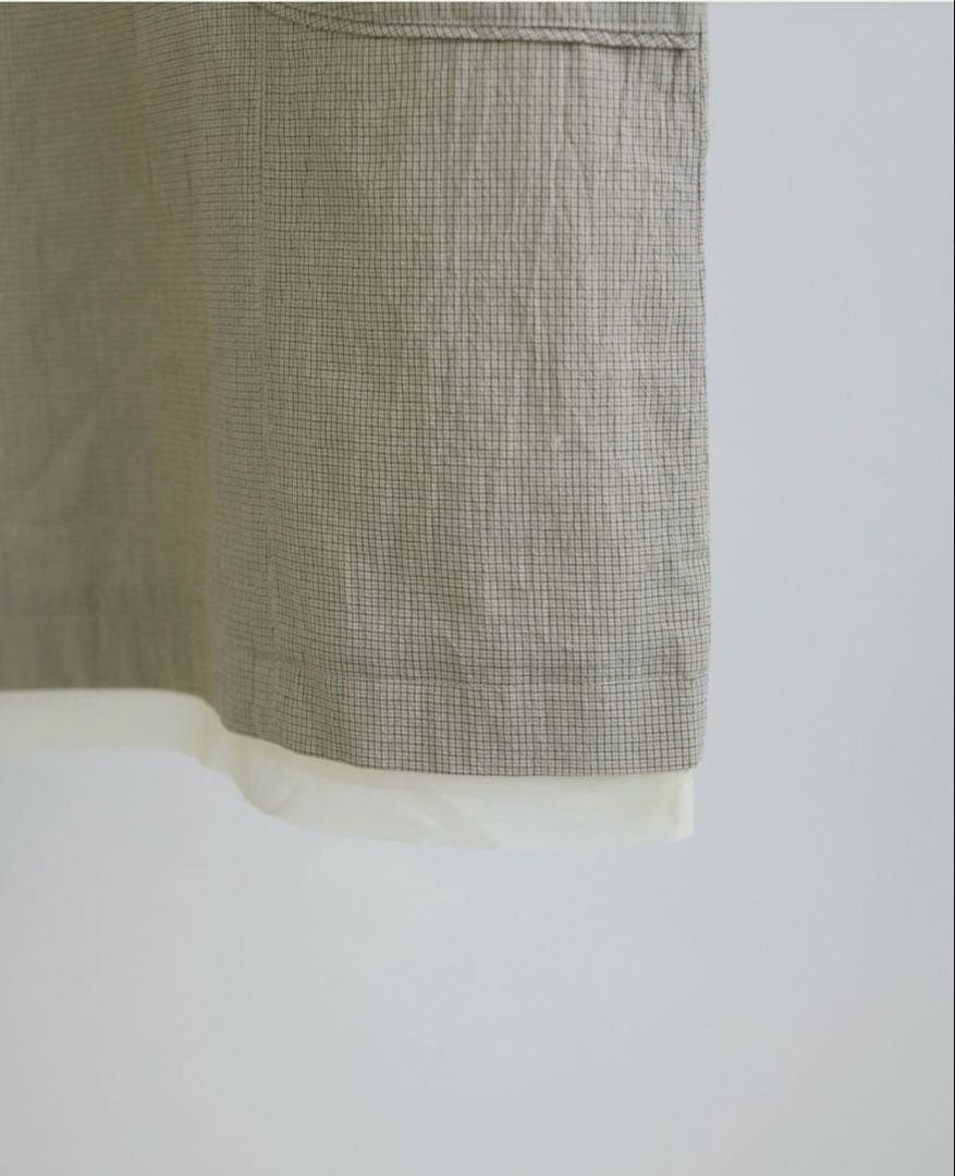 【新品】anuke Backopen Check Tops