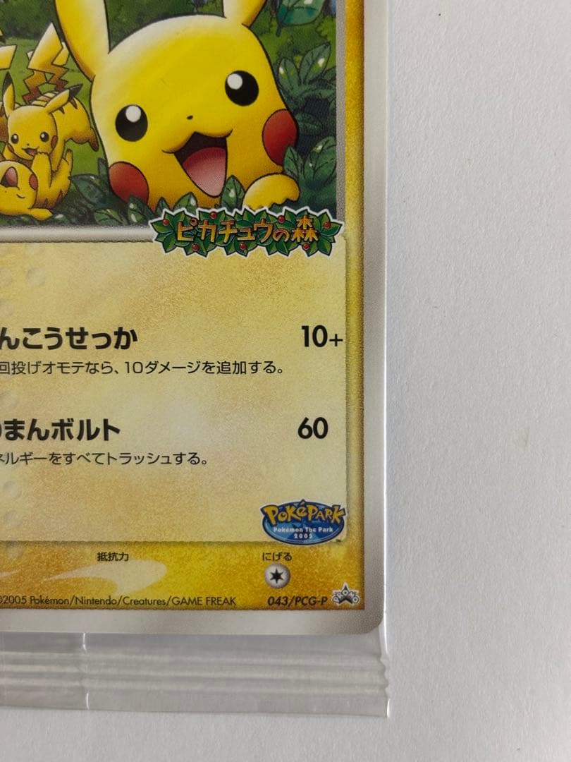 ポケパークのピカチュウ PROMO PCG-Pプロモカード 043/PCG-P - メルカリ