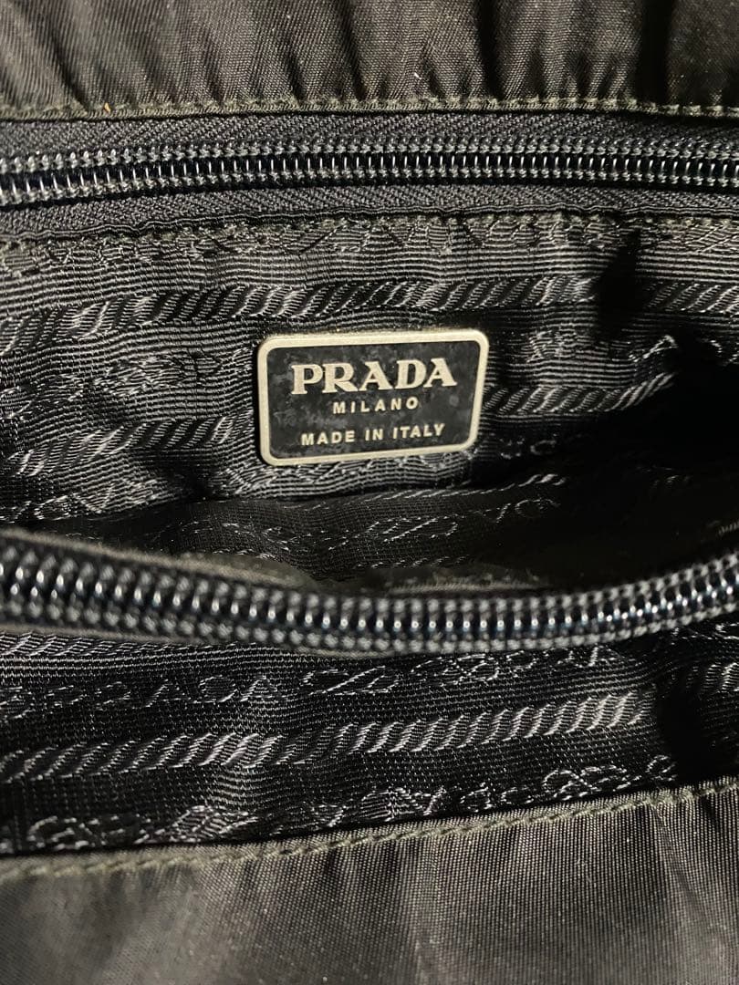 PRADAプラダ★ナイロンハンドバッグ黒