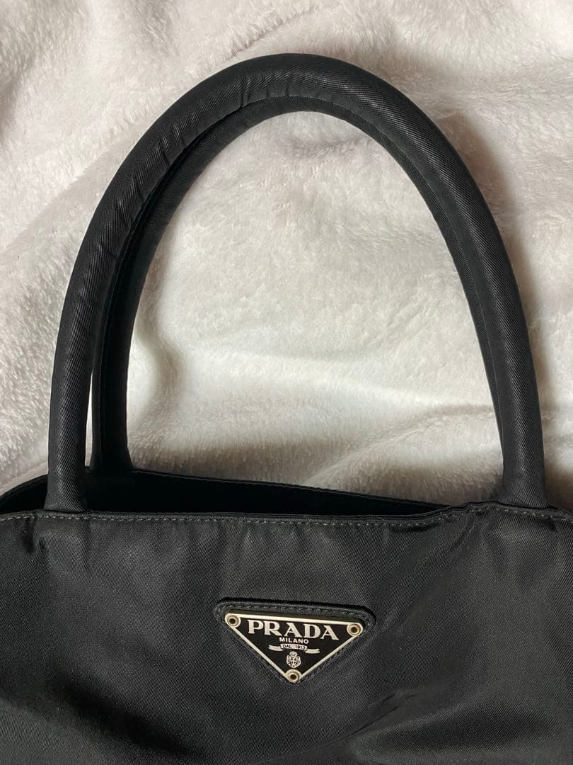 PRADAプラダ★ナイロンハンドバッグ黒