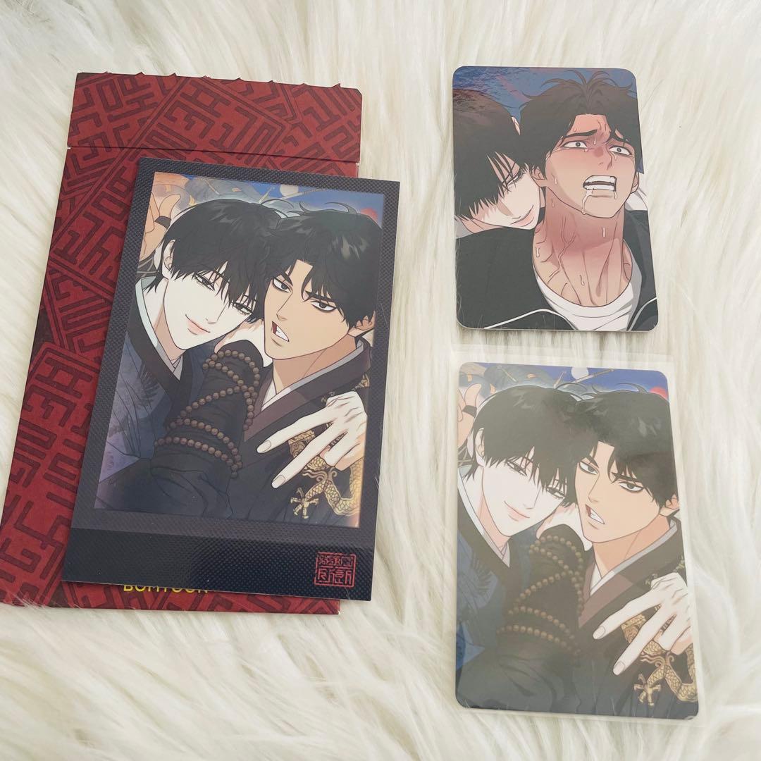 韓国 BL BOMTOON 巳禍 サファ スタジオ写真パック 易地思之 トレカ