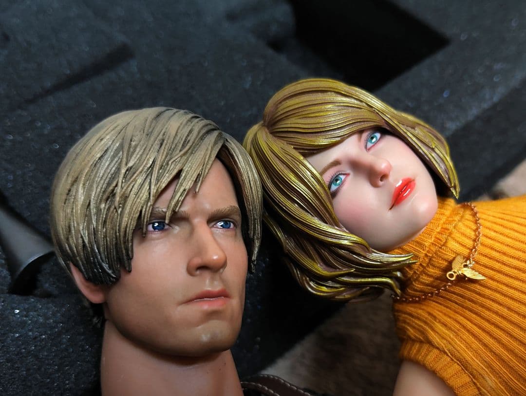 CAPCOM.[biohazard④.1/6(レオン＆アシュリー)]2体セット!