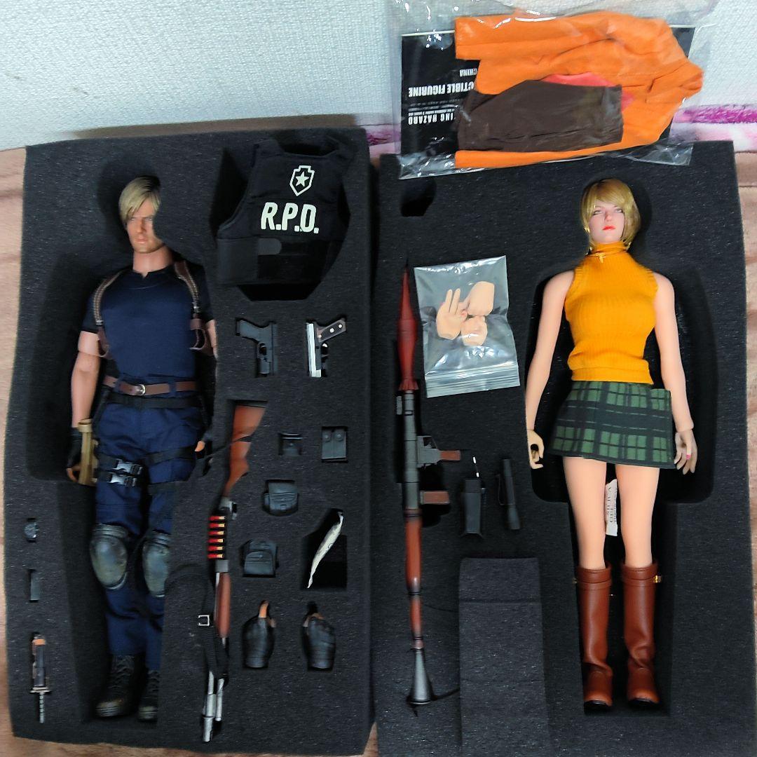 CAPCOM.[biohazard④.1/6(レオン＆アシュリー)]2体セット!