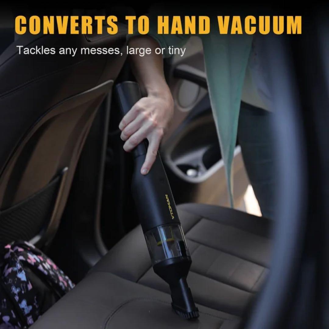 VTOMAN 災害時に役立つ充電も出来る掃除機 カージャンプスターターにも