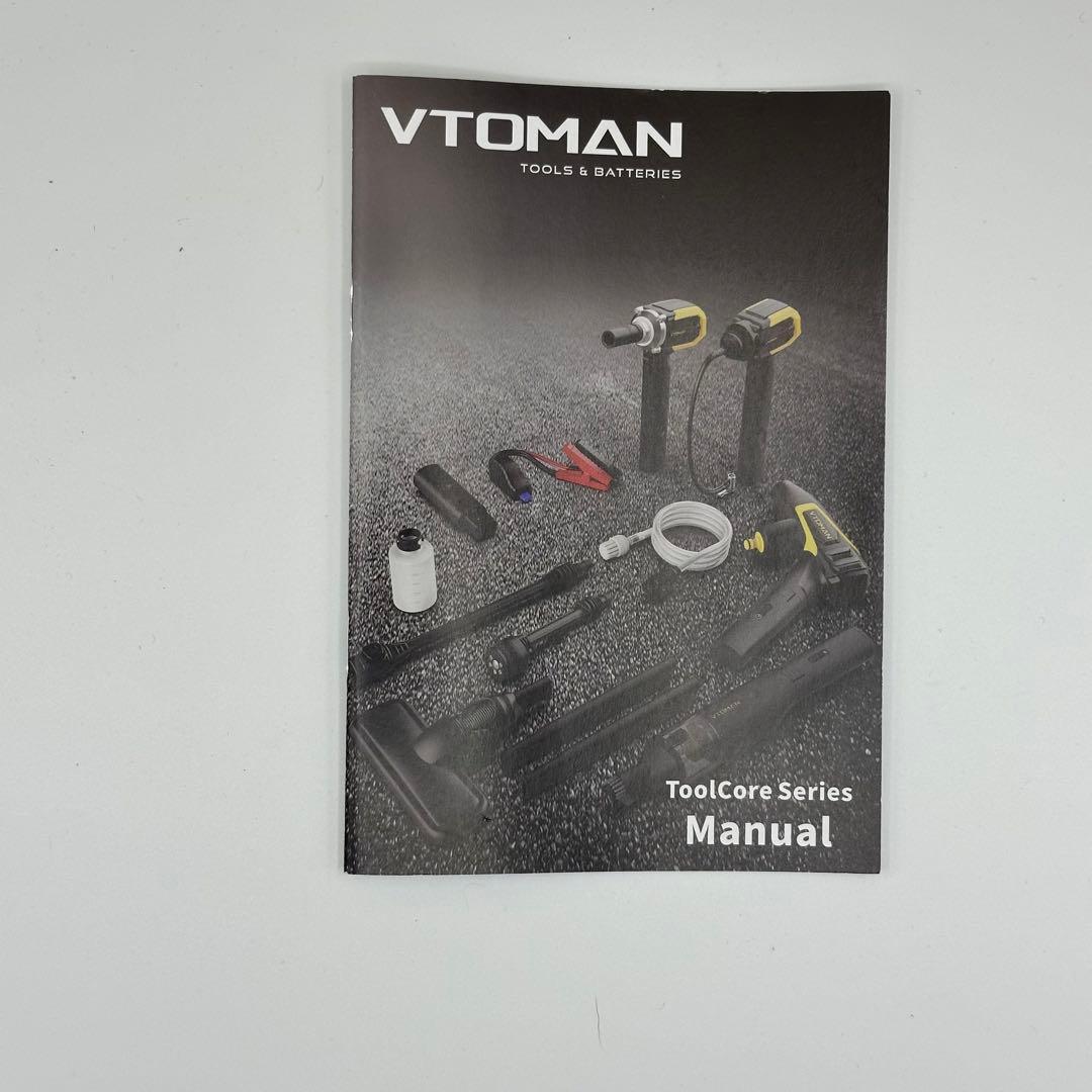 VTOMAN 災害時に役立つ充電も出来る掃除機 カージャンプスターターにも