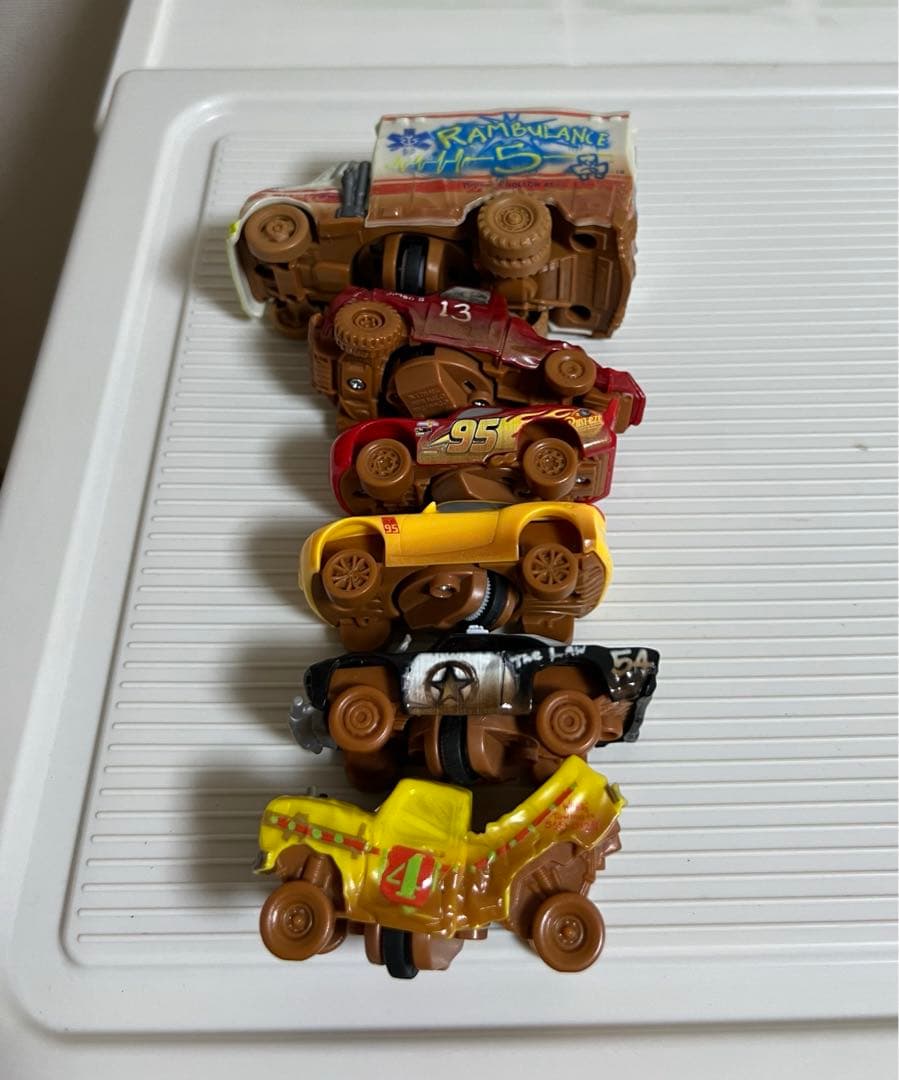 カーズ、ミニカー（クレイジーエイトクラッシャーズ）（ドクターダメージ、タコ）