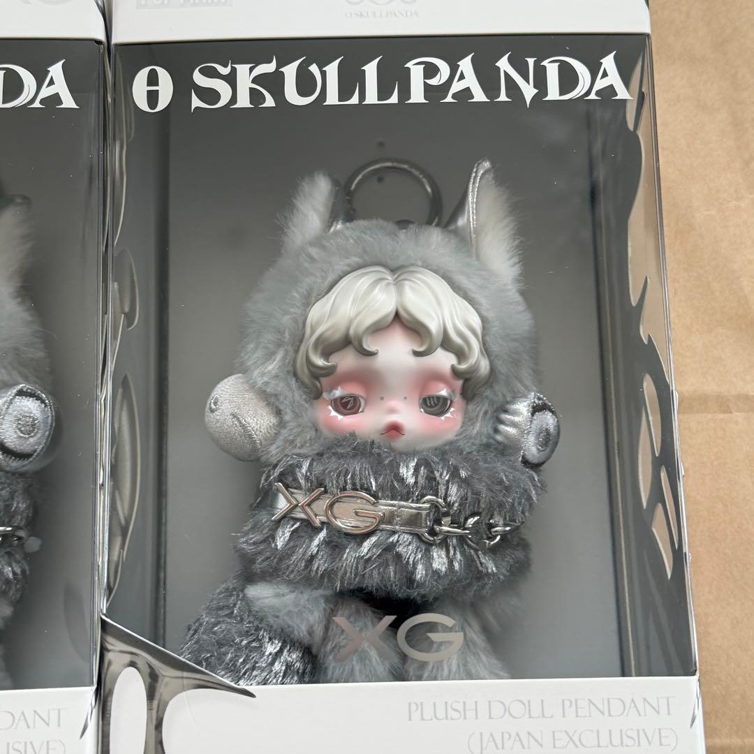 SKULLPANDA XGコラボ スカルパンダ　ぬいぐるみペンダント　2個セット
