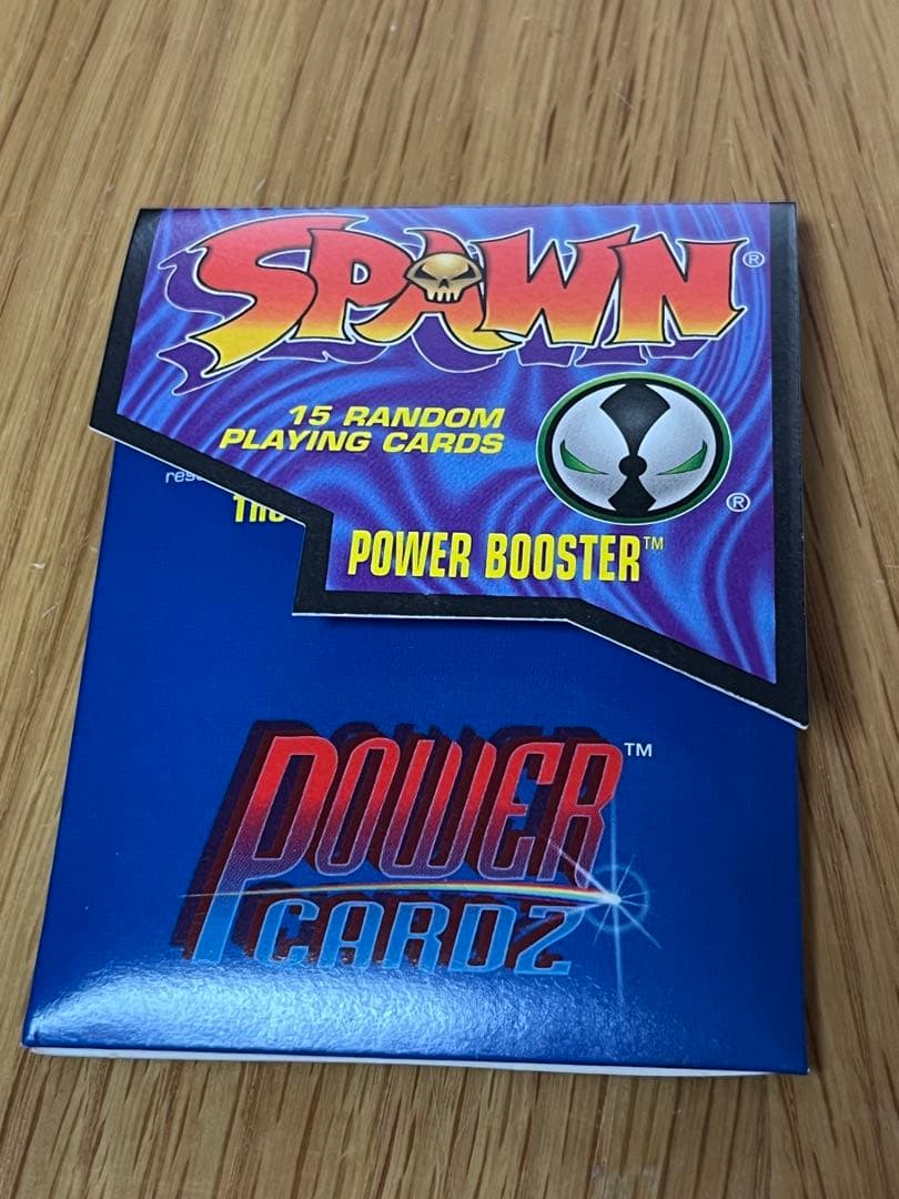 SPAWN CARDS BOX シュリンク未開封 エポック社 1998 オマケ付