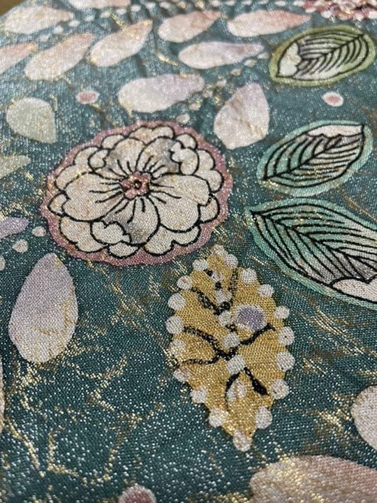 高級正絹辻が花絞り袋帯！