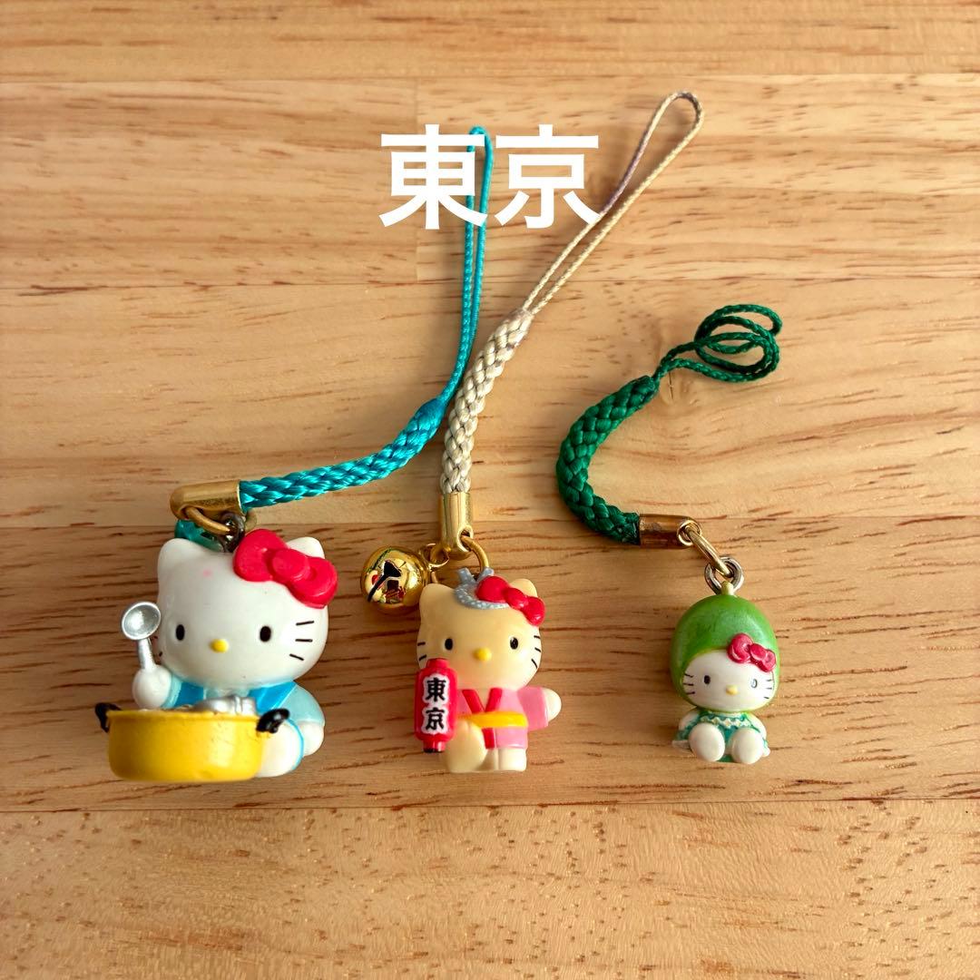 へ*可様 【まとめ売り】ご当地キティ　根付け　ストラップ　56個セット