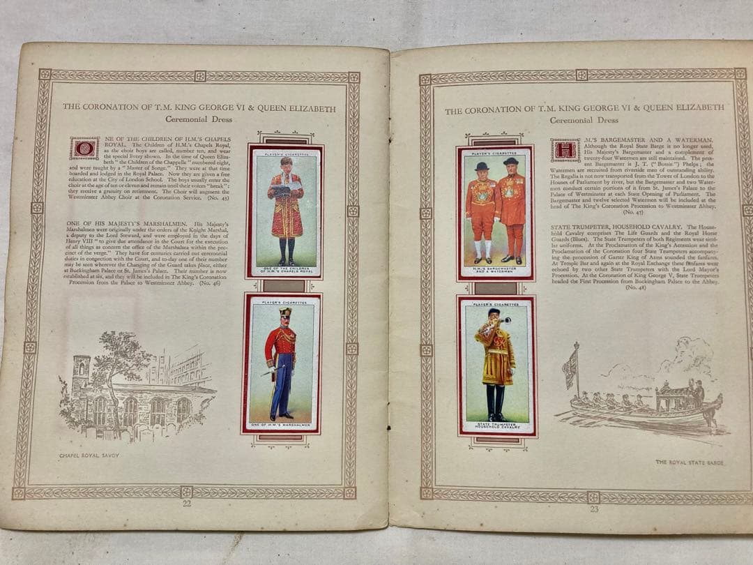 ビンテージPLAYER’S CARDS(1937年EVI ELIZA.