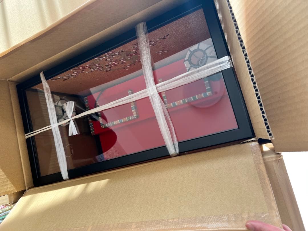 雛人形ケース　ガラスケース　人形ケースガラス　ケースのみ