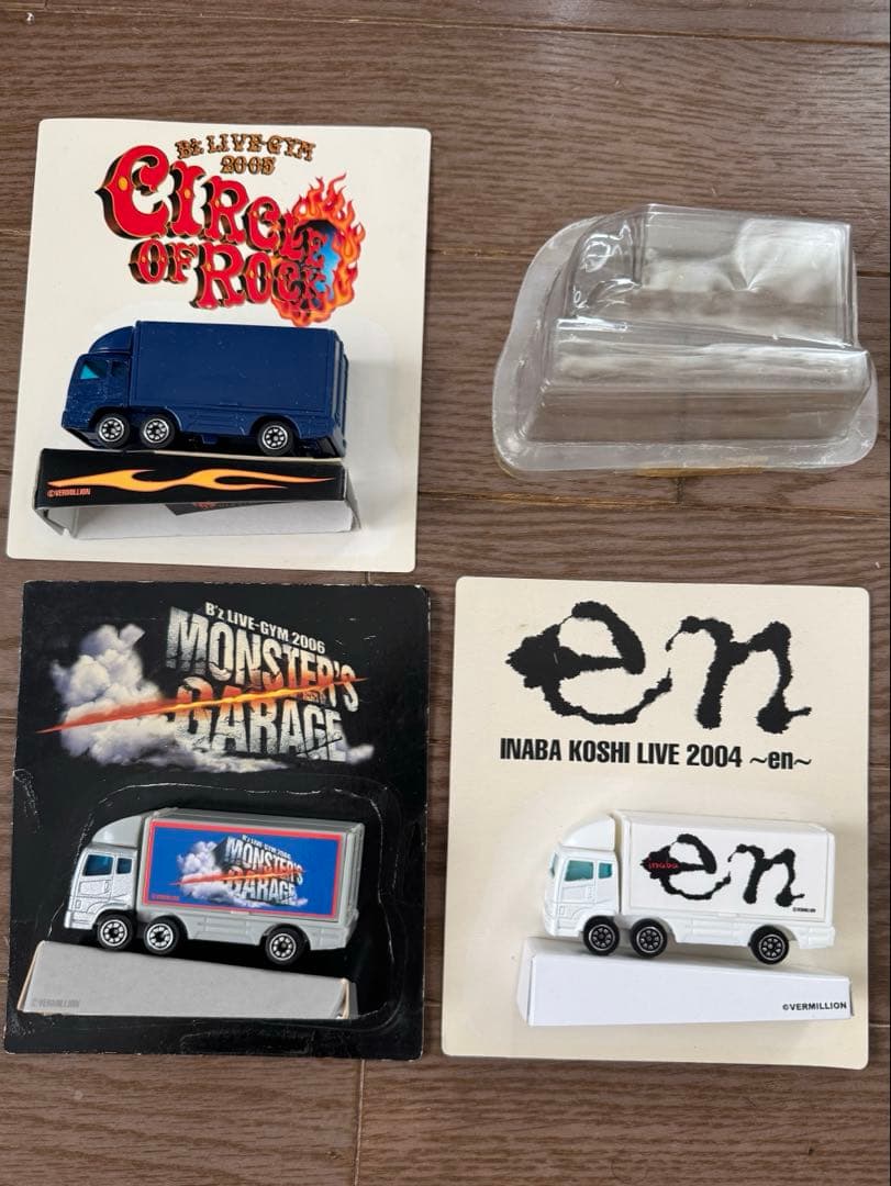 B´z 稲葉浩志 イナバサラス ツアートラック 12台セット売り