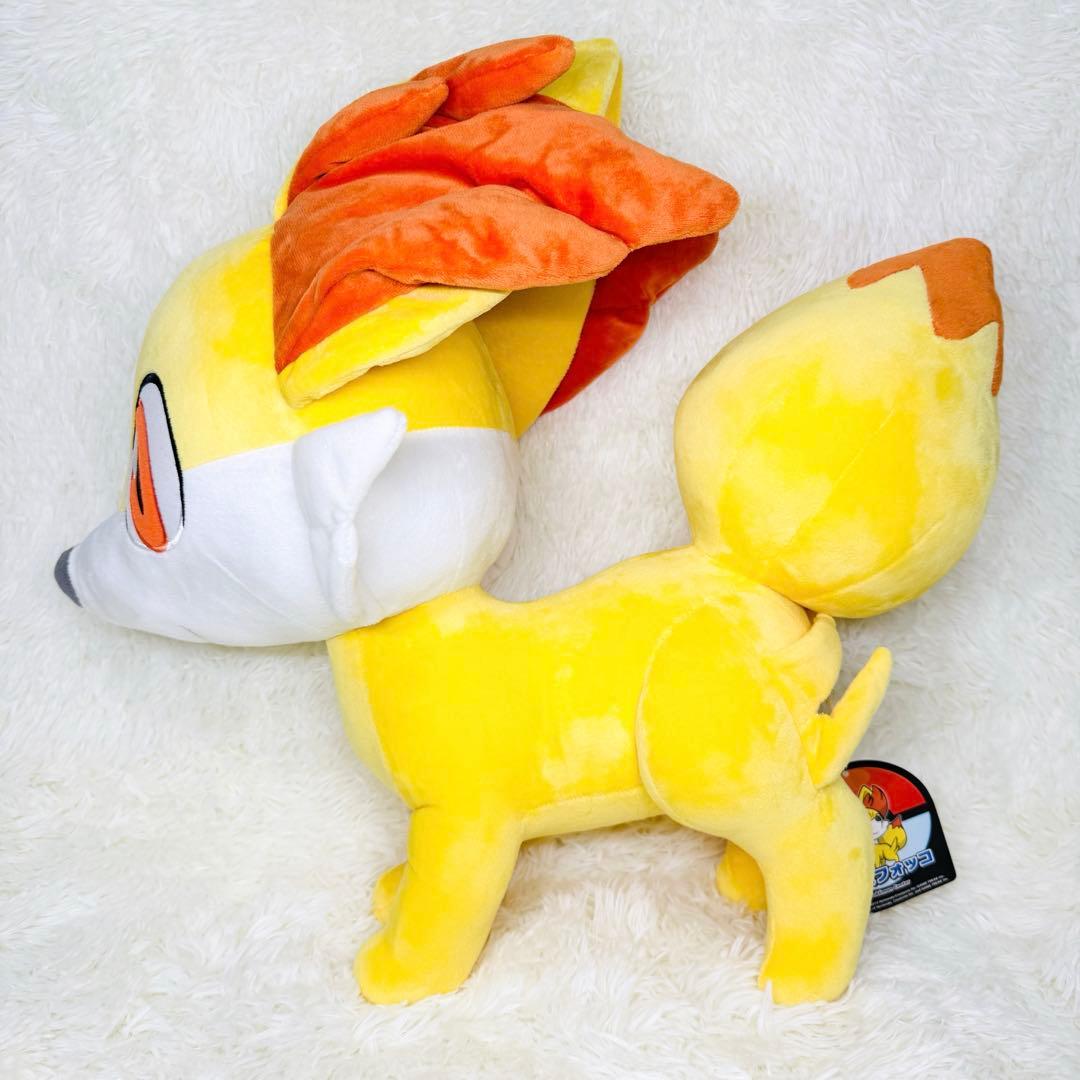 希少 美品 タグ有 フォッコ 等身大 ぬいぐるみ ポケモンセンター限定