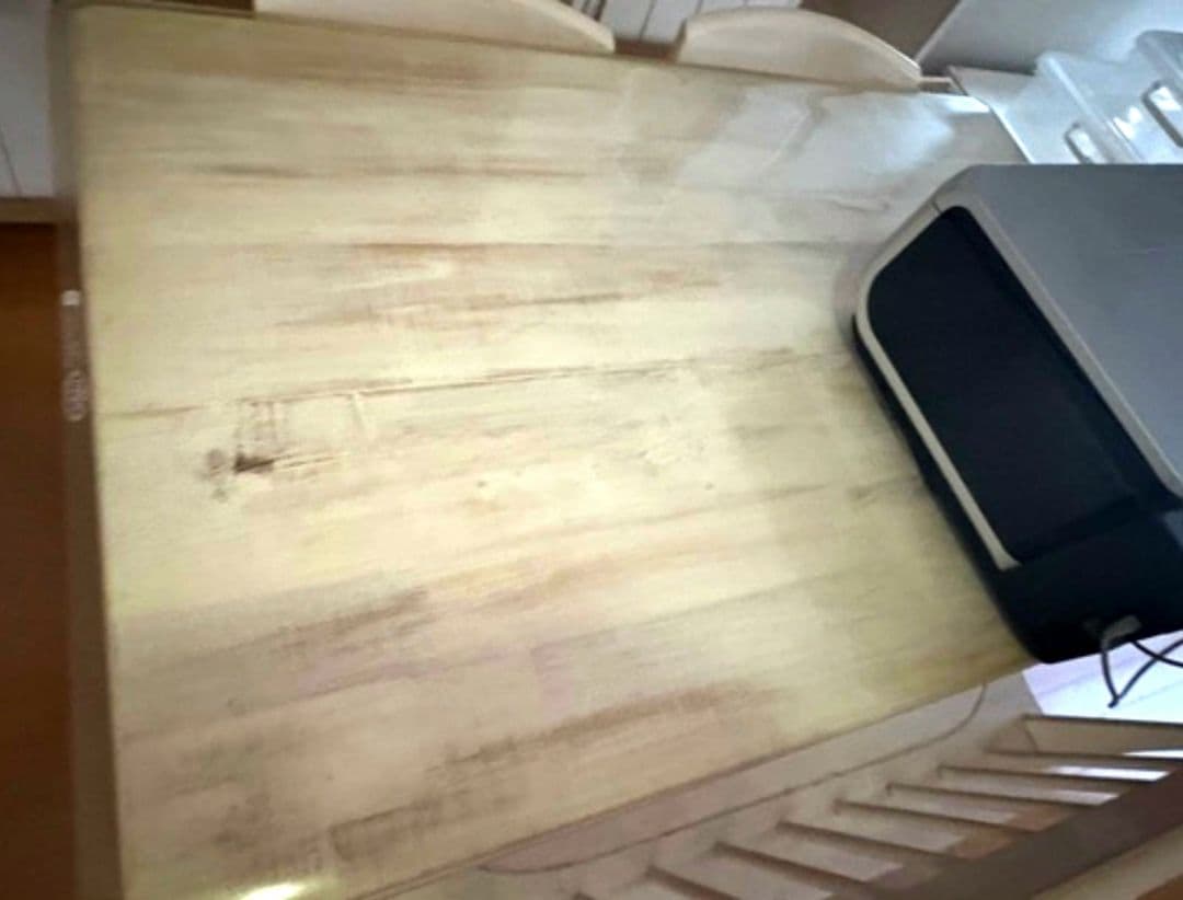 ニトリ ダイニングテーブル ファンシー 120 4点セット