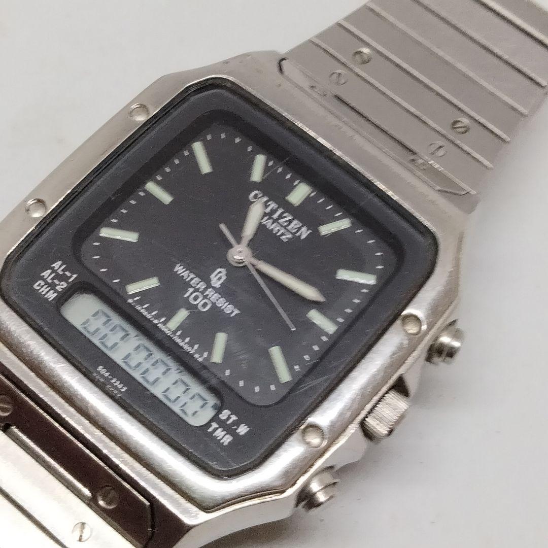 ■稼働品■ 1984年製 Citizen アナデジ デジアナ 260