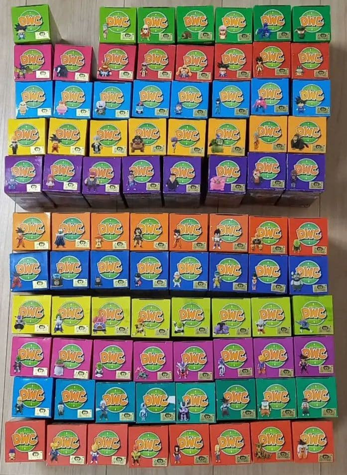 ドラゴンボール　ワールドコレクタブルフィギュア　87体