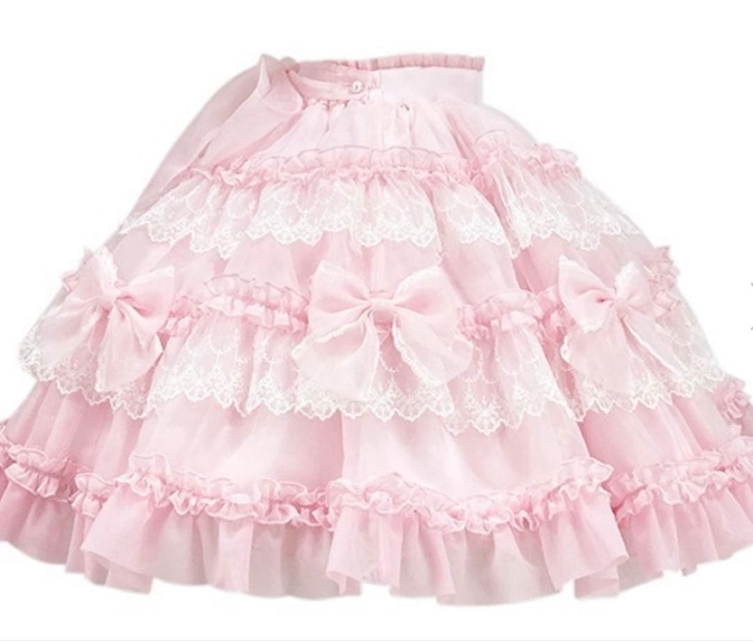 新作　Angelic pretty ふわふわRibbon Dollスカート