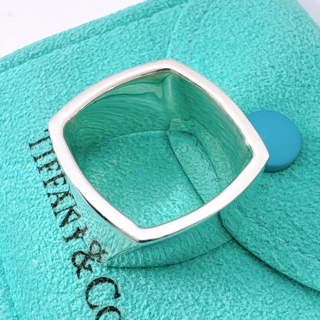 極美品 ティファニー トルク ワイド フランクゲーリー 15.5号 シルバー