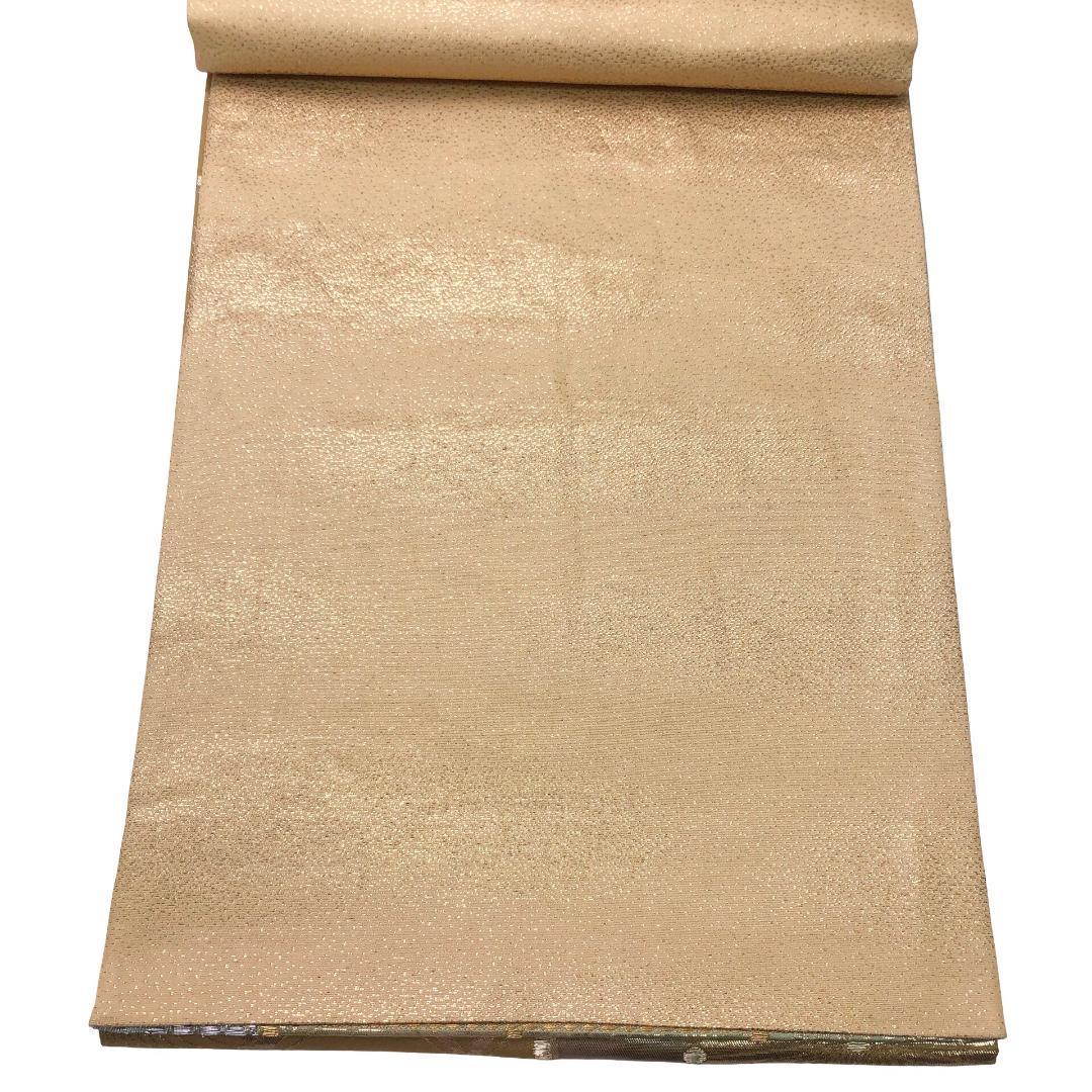 ☆ 袋帯 宝彩 24金箔 プラチナ箔 美しい花模様 金銀糸 O-5889 - メルカリ