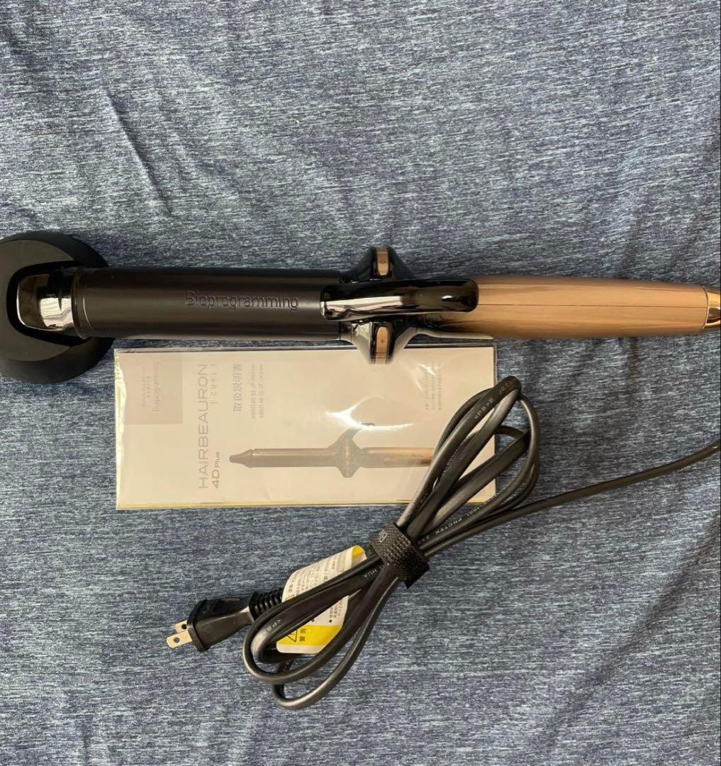 保証書付き！ヘアビューロン4D Plus カール 34ミリ