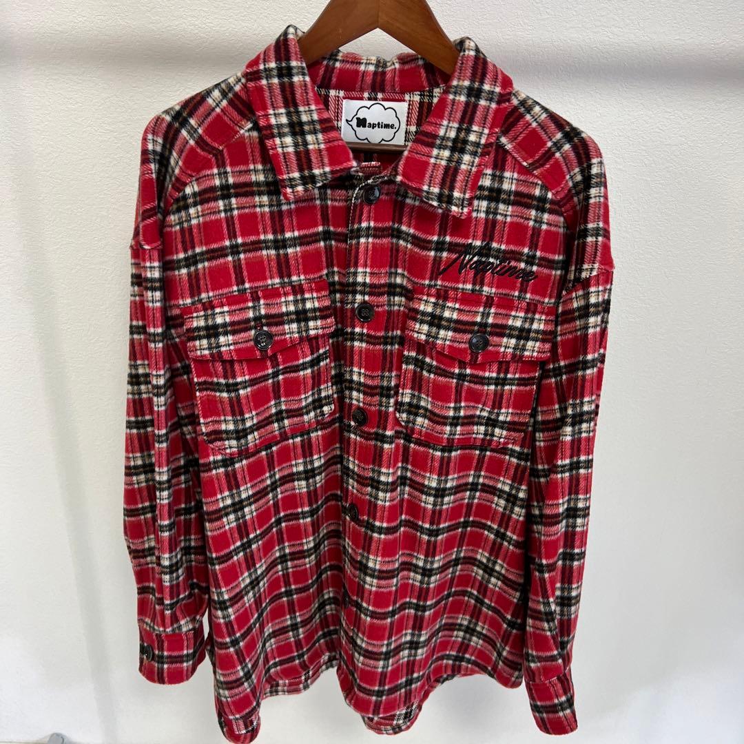 naptime チェックシャツ