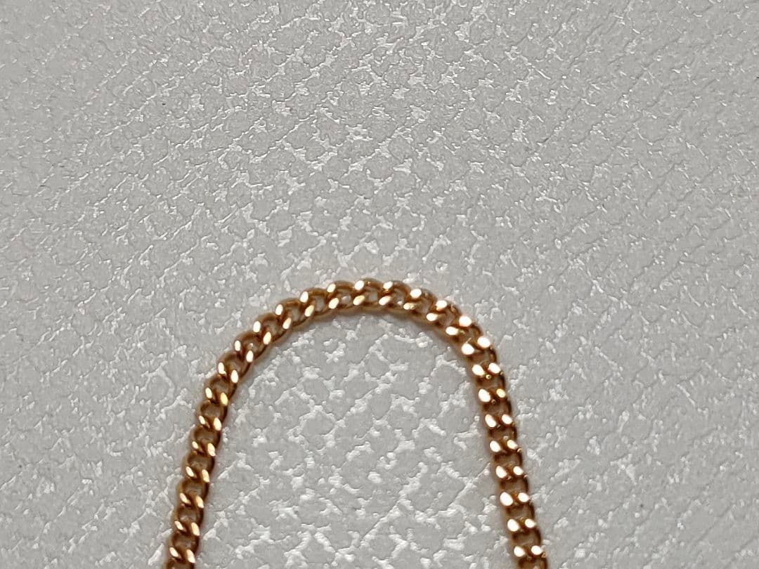 アンクレット K18 2.3g 18金 ゴールド リング チェーン 検査済み