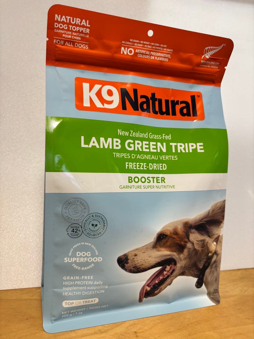 K9ナチュラル ラム グリーントライプ200g - メルカリ