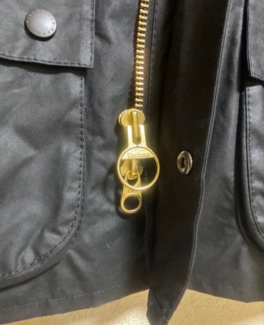 u*b様 Barbour BEDALE ブラックジャケット　38