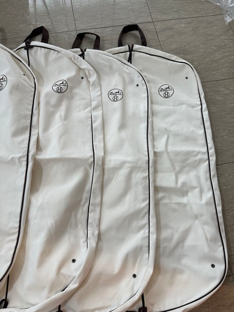 美品 HERMES ガーメントケース 4枚セット エルメス ガーメントバッグ