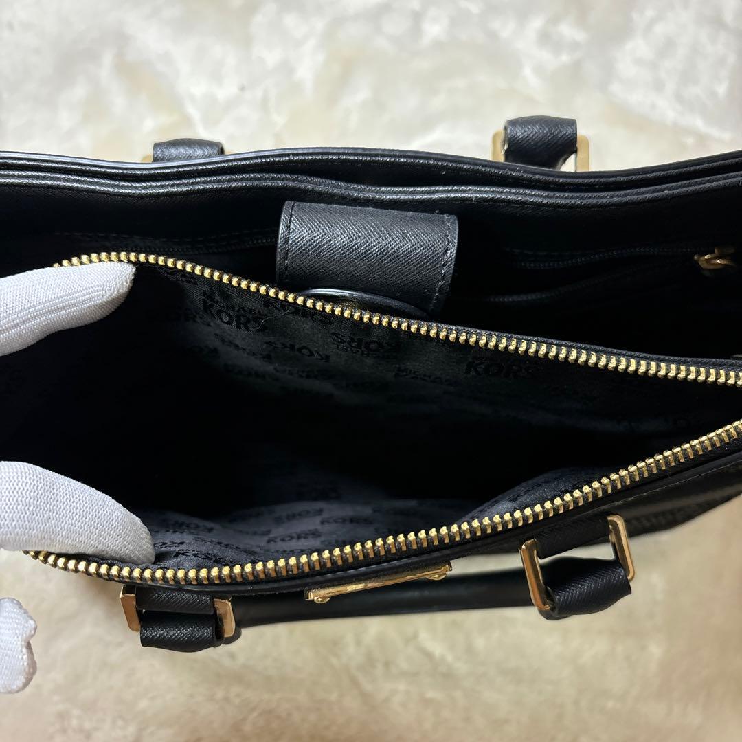 【極美品】マイケルコース ハンドバッグ ブラック A4収納可｜通勤・仕事用