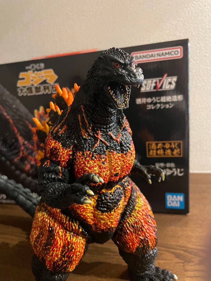 一番くじ ゴジラ A賞SOFVICS ゴジラ1995 香港上陸Ver